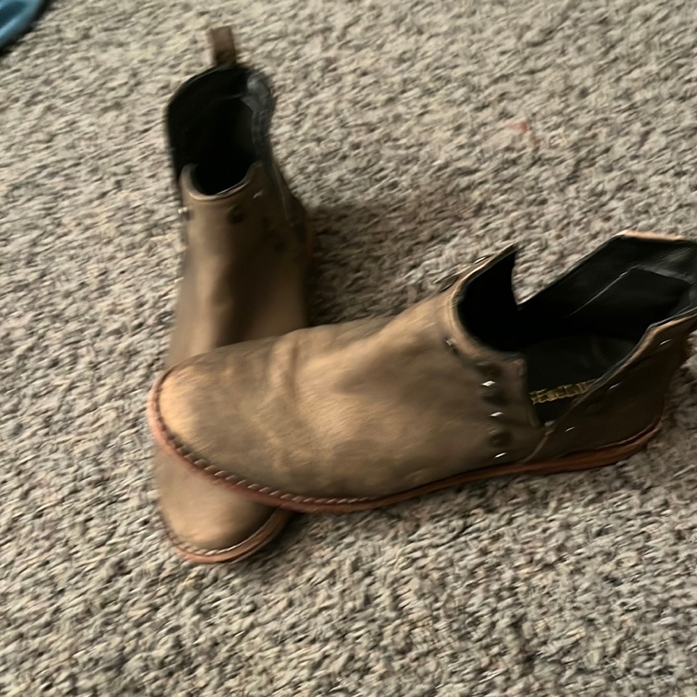 Tan Booties - image 1